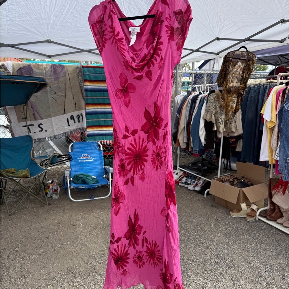 Floral Pink Dress